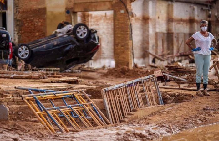 After the flood disaster in Spain