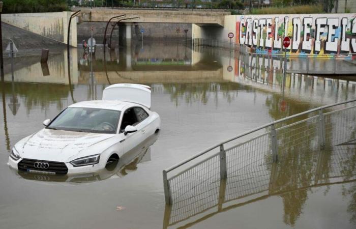 Spain: code red in Barcelona, ​​the airport flooded and dozens of canceled flights (photos and videos)