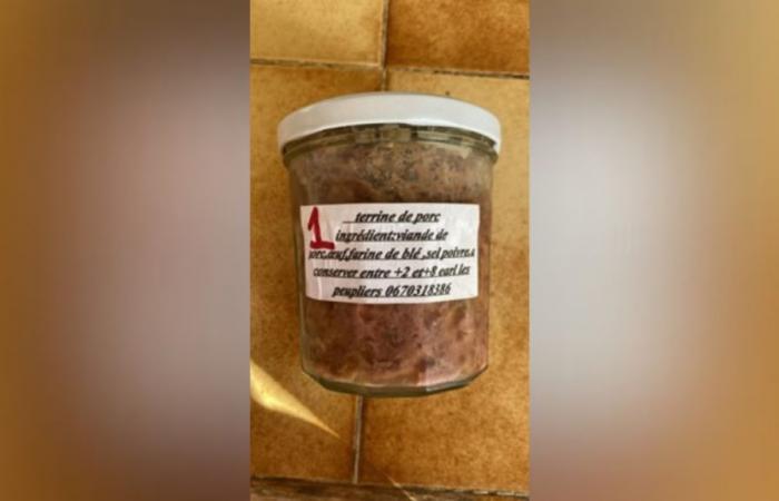 A probable case of botulism detected in Isère, a batch of canned pork terrine recalled