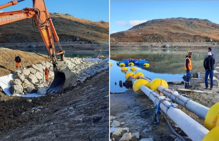 IN PICTURES – Savoie: the Lac Blanc dam at an altitude of 2,400 m will be destroyed after leaks detected