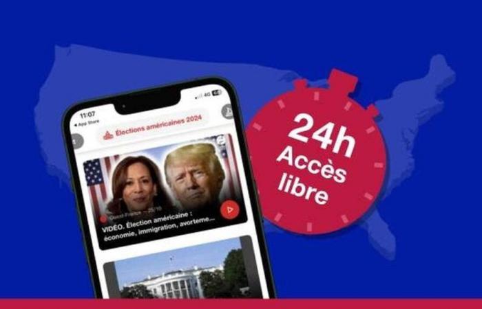 For the American presidential election, Ouest-France opens its content on Tuesday, November 5!