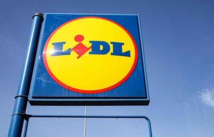 angry winegrowers demonstrated in front of Lidl