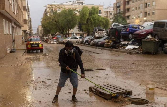 again “very intense rain” and flooding this Monday morning