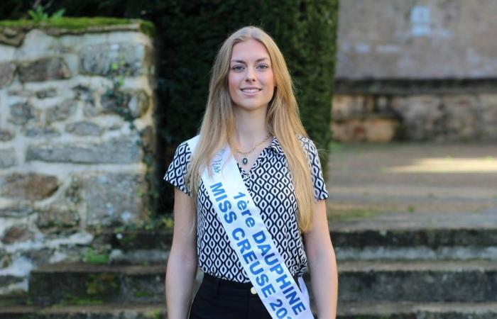 This 18-year-old from Creuse, who participated in Miss Limousin, hesitates between modeling and funeral professions