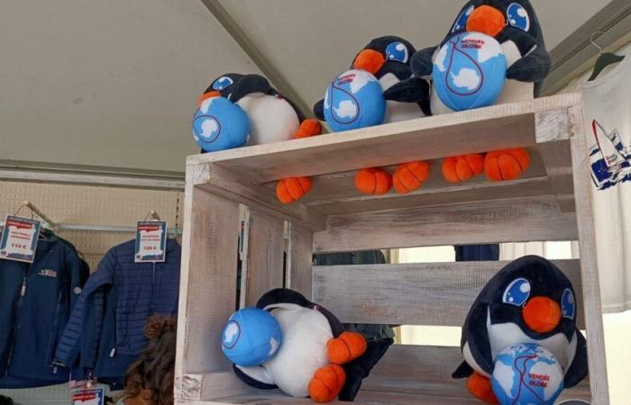 Big success for the Adélie mascot in the Vendée Globe village