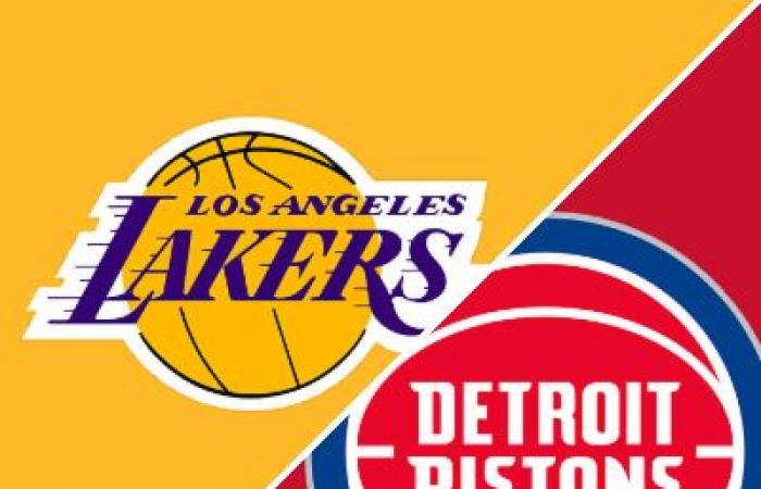 Pistons 115-103 Lakers (5 Nov, 2024) Game Recap