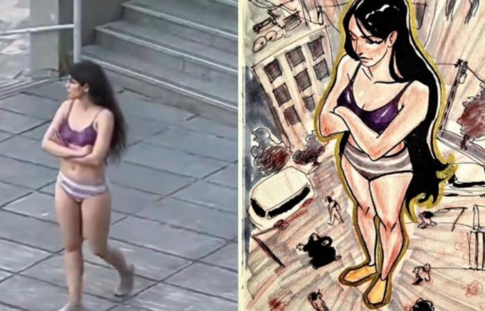 Ahou Daryaei, the Iranian student who stripped naked in front of her university, inspires artists around the world