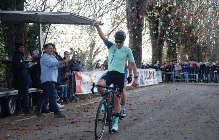 Lucas Dubau shines at the cyclo-cross des remparts