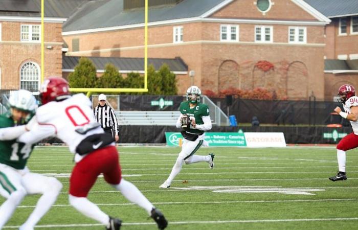 Dartmouth stunned by late Harvard comeback, falls short 31-27