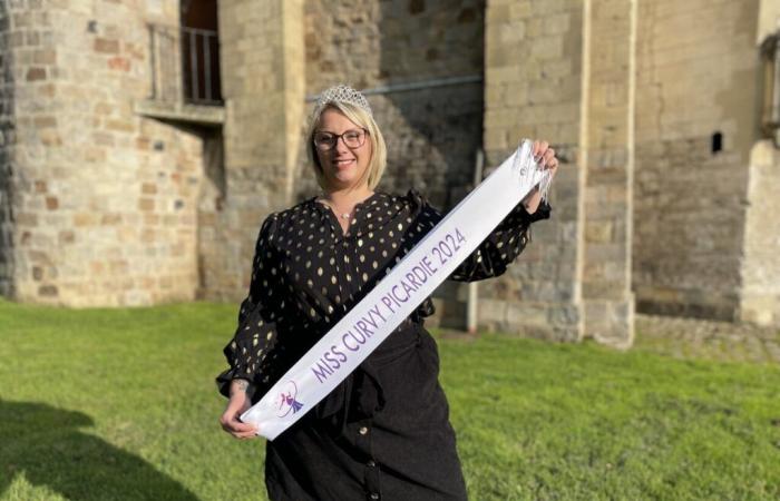 Alison Thierry from the Somme elected Miss Curvy Picardie 2024