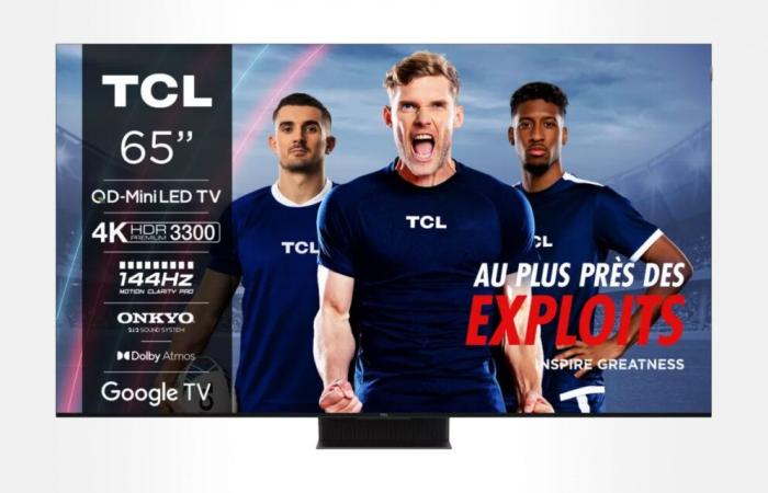 The excellent TCL C89B 65-inch QLED TV is at a great price