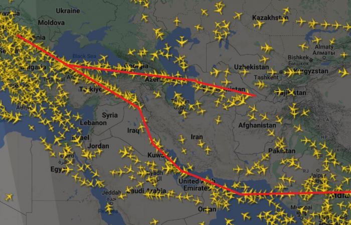 Planes have to bypass the largest country in the world and it has consequences – rts.ch