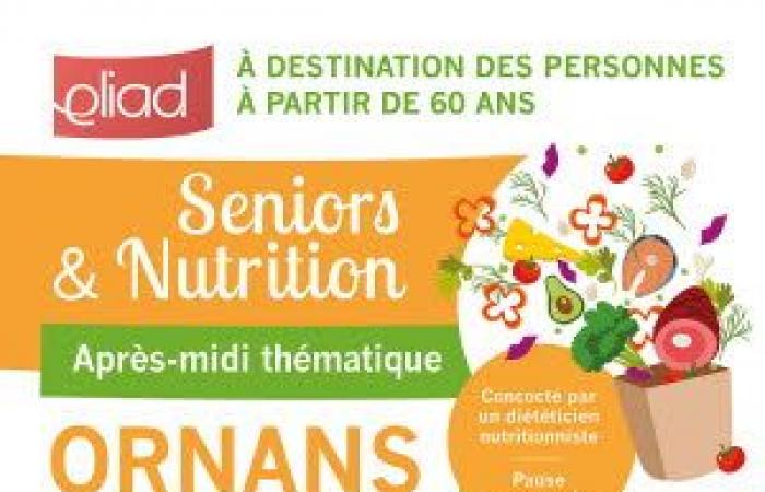 Seniors and nutrition: Meeting, conference in Ornans