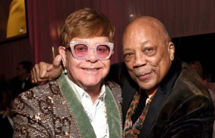 Elton John, Michael Buble, Will Smith, Justin Timberlake, Jamie Lee Curtis and LL Cool J react to the death of musician Quincy Jones