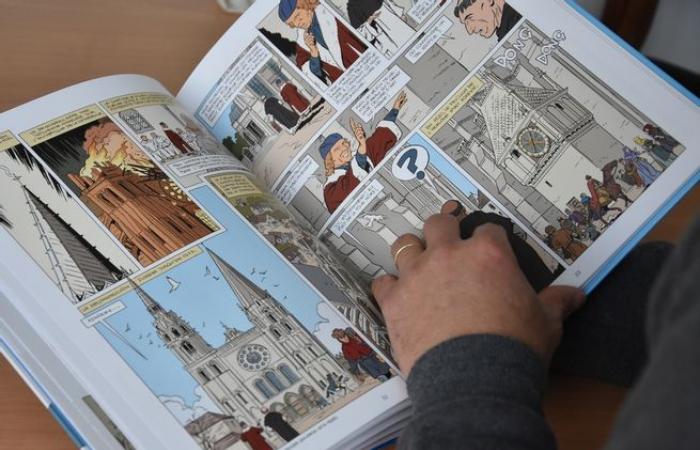 Play and try to win a comic strip “Chartres, History of a Cathedral”