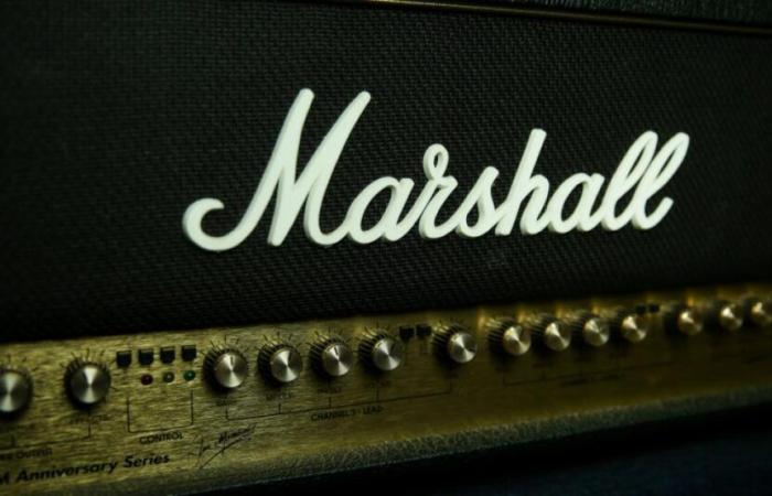 Listen to your favorite tunes with the Marshall Emberton II speaker