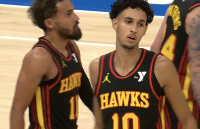 Zacharie Risacher and the Hawks solid in New Orleans