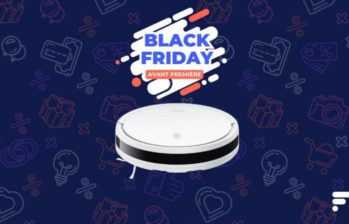 Xiaomi offers one of these robot vacuum cleaners for less than €85 for the Black Friday preview