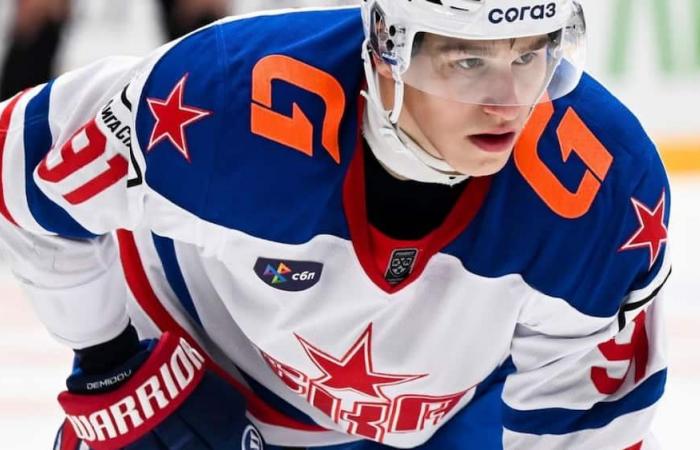 Demidov back in purgatory in the KHL