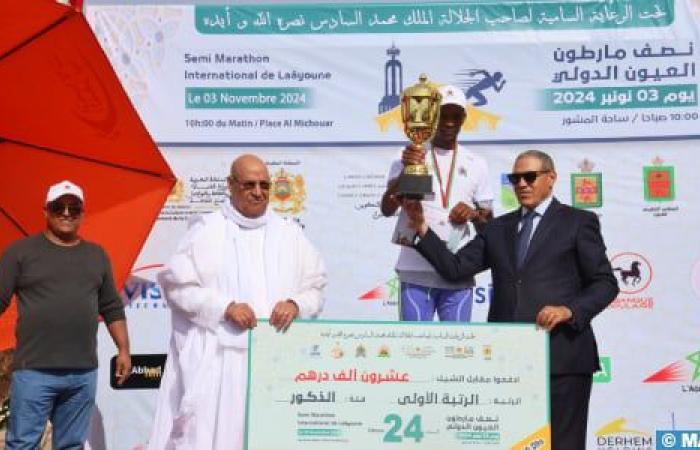 Laâyoune International Half Marathon: Kenyan Kiplimo Laban and his compatriot Kimutai Jepkosgei win the 24th edition