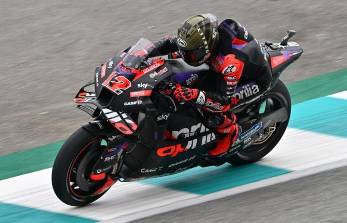 MotoGP, Malaysia J3, Maverick Viñales (Aprilia/7): “it was very hot, it was difficult to finish the race, but I managed”