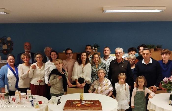 Villeneuve-sur-Lot. Colette Vaillant has just celebrated her 100th birthday