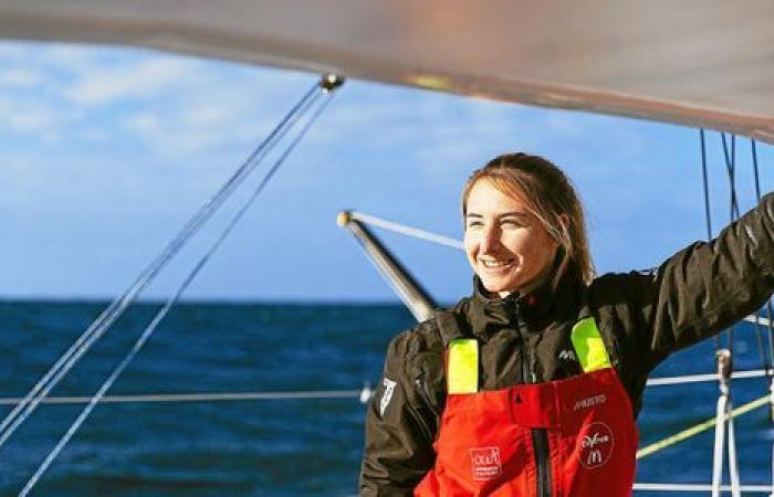 At 23, Violette Dorange, the blue of the Vendée Globe [Vidéo]