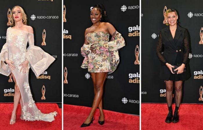 ADISQ Gala 2024: Here are the most beautiful looks of the artists on the red carpet