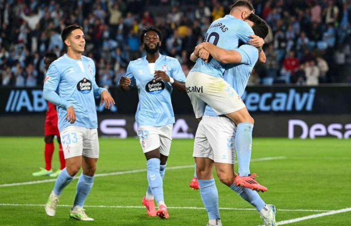 LaLiga: Douvikas strikes the difference as Celta Vigo beat 10-man Getafe