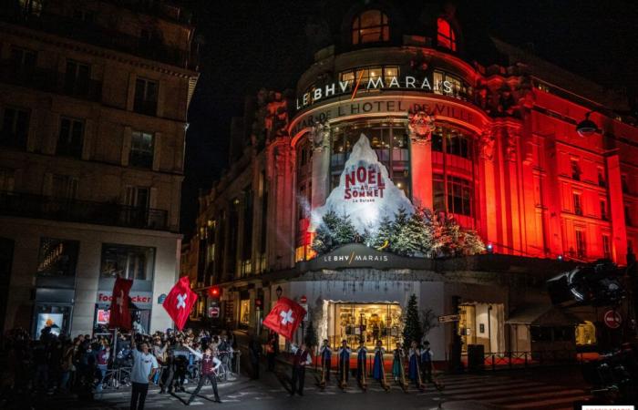 Christmas window illuminations at BHV: traffic disruptions planned for the inauguration