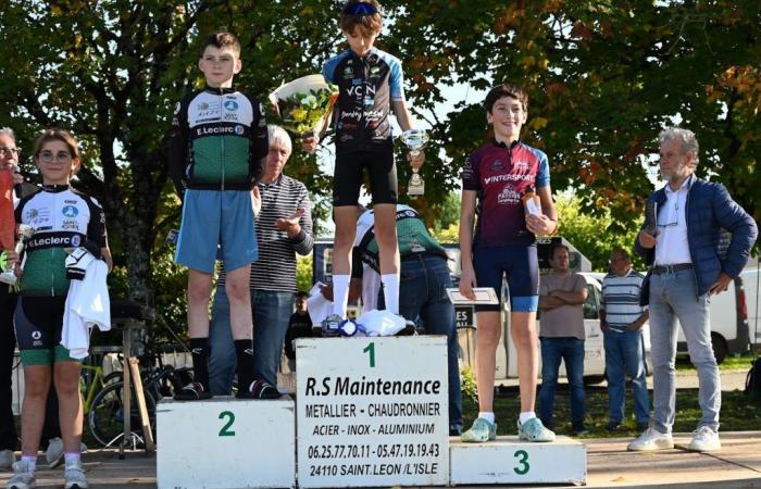 South Gironde – CYCLING — — Results, photos of the youth events (U 7 to U 17) of the Douchapt cyclo-cross