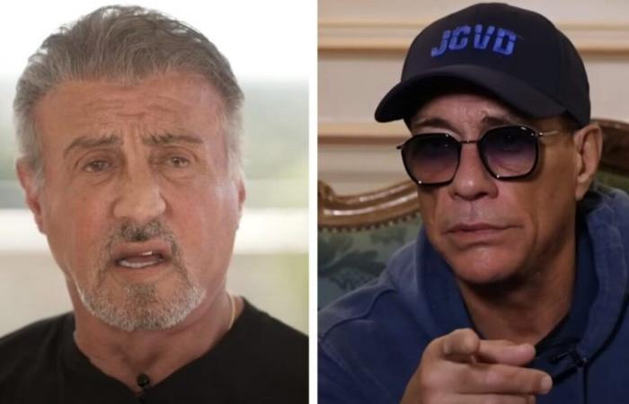 Without fear, Jean-Claude Van Damme weighs in on Sylvester Stallone (89kg): “He’s a…