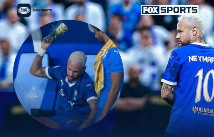 Neymar sets off the alarms! The Brazilian was injured after spending a year without playing with Al-Hilal – Fox Sports