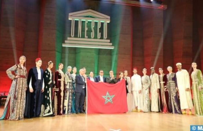 The Moroccan caftan shines brightly at UNESCO