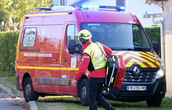 A man in absolute emergency after gas poisoning, around ten homes evacuated to avoid further accident