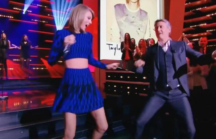 Antoine de Caunes remembers with humor his wild dance with Taylor Swift