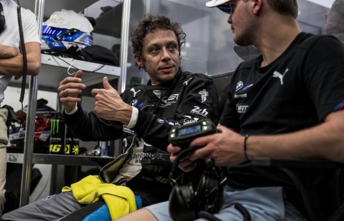 Valentino Rossi opens up after his test with the BMW Hypercar