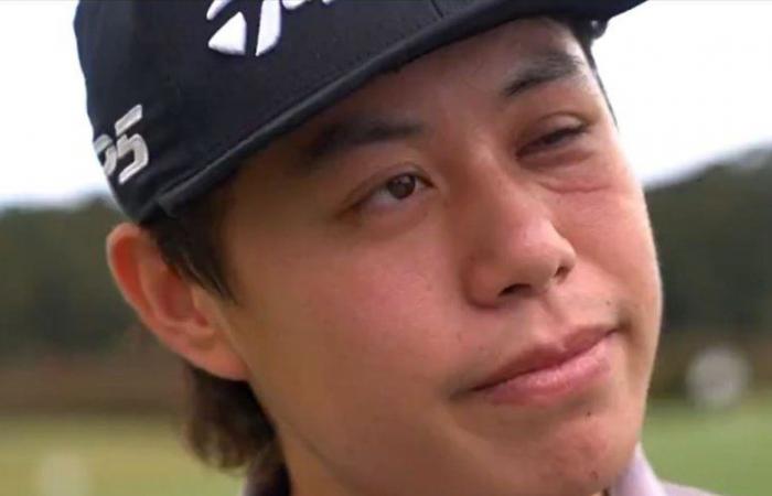 VIDEO. Golf: a young champion loses the sight in one eye after a violent accident during competition