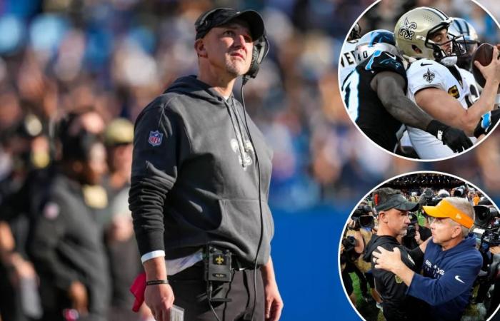 Saints fire Dennis Allen after humiliating loss to Panthers