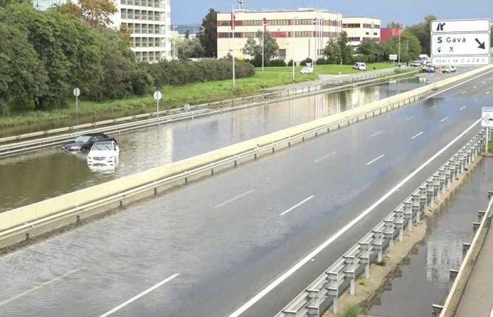 Risk of overflow in Vallès and Francolí, Besòs and Llobregat