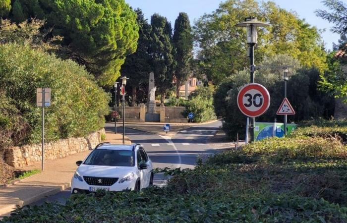 The entire village of Loupian, in Hérault, is limited to 30 km/h from this Monday