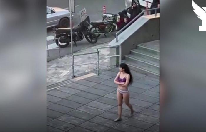 Jordan Bardella, Sandrine Rousseau… Reactions abound after the images of the Iranian woman undressed in front of her university