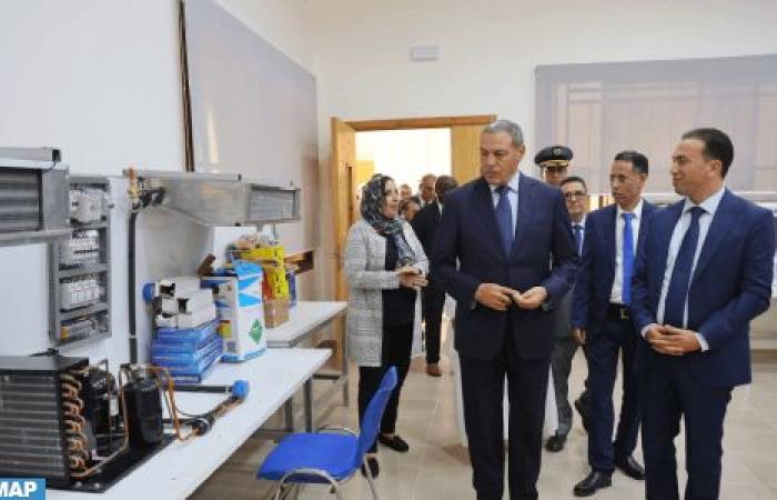 Laâyoune: Inauguration of the Specialized Institute of Traditional Arts