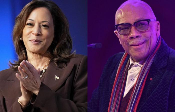 Kamala Harris Honors Late Friend Quincy Jones as a ‘Trailblazer’