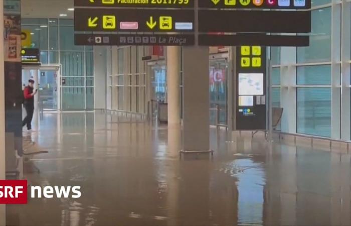 Floods in Spain: Storms also affect traffic in Barcelona – News