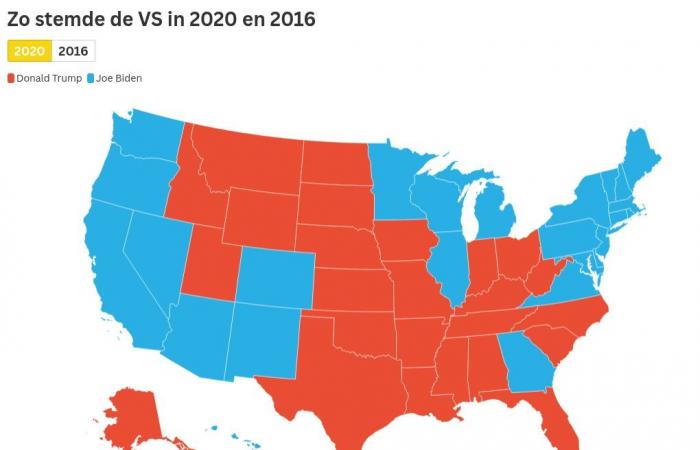 US election results 2024: view the results of Kamala Harris and Donald Trump here