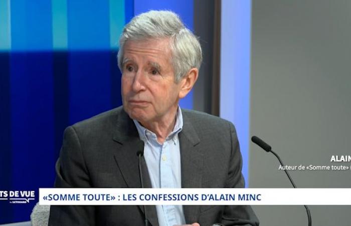 “When an intelligent guy makes an absurd decision, it’s a psychological problem,” jokes Alain Minc about Emmanuel Macron