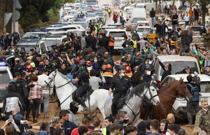 the shortened visit to the victims of Valence