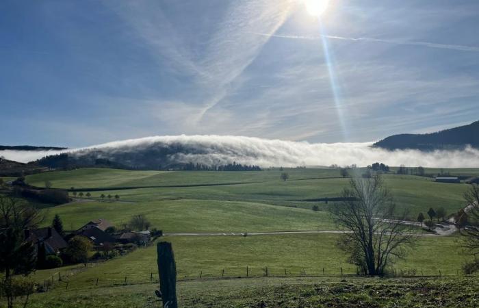 IN PICTURES. “Like a waterfall, but with clouds”, he films this fascinating weather phenomenon in the Jura mountains