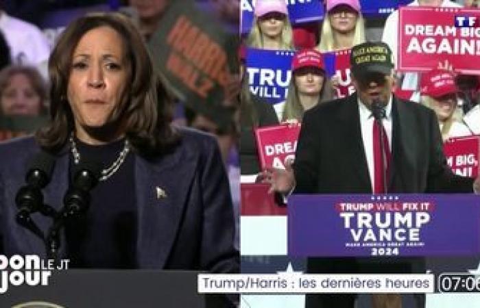 LIVE – US presidential election, D-1: Harris and Trump enter the final stretch